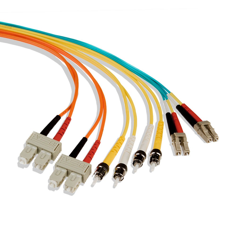 Cables flexibles y cordones de interconexión de fibra