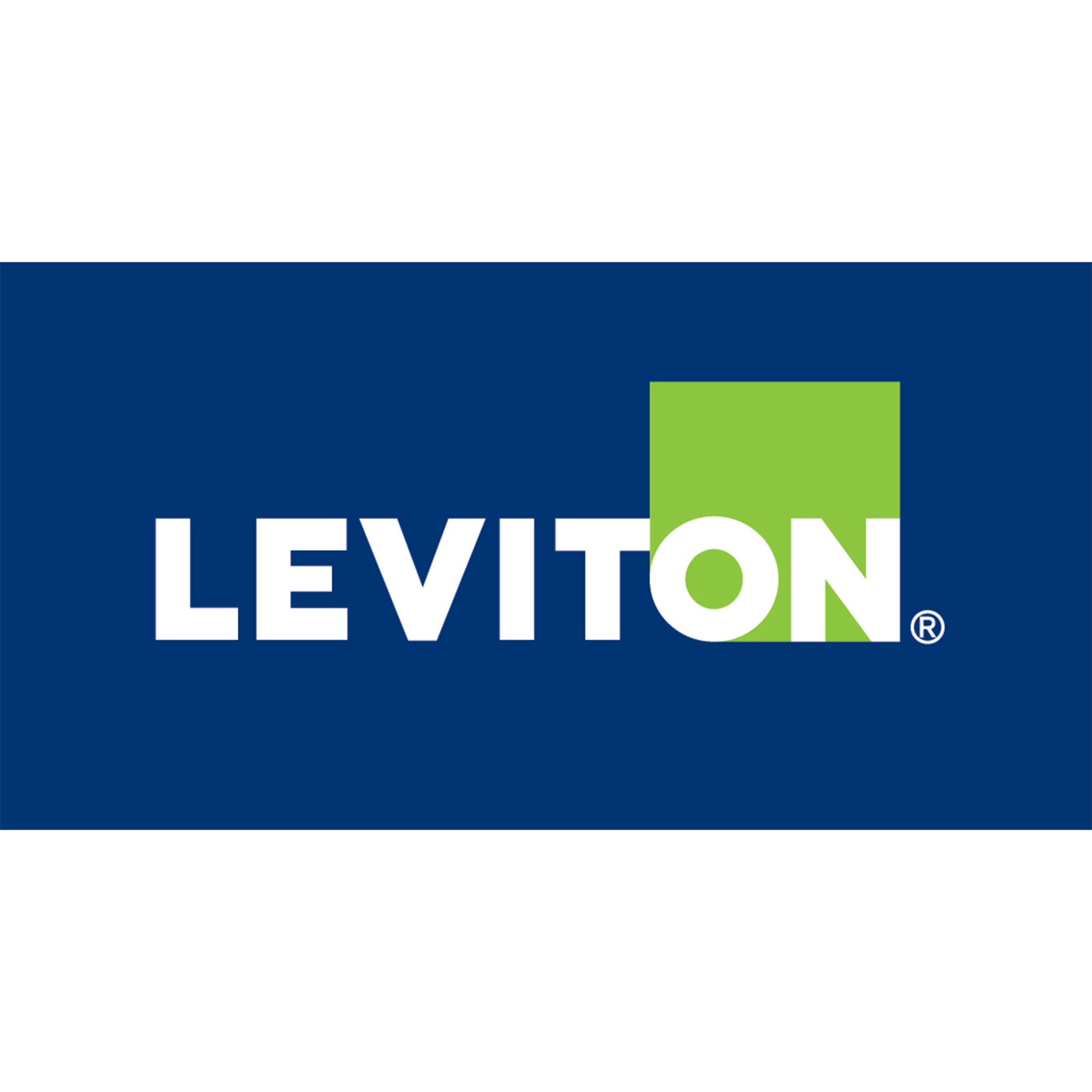 Logotipo inverso de Leviton